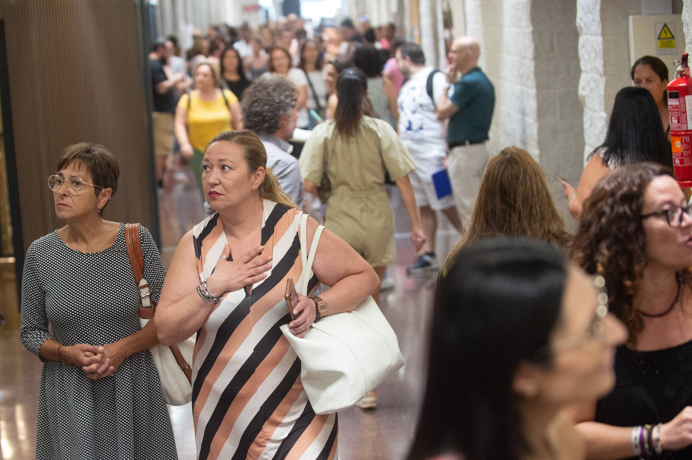 Las oposiciones a auxiliar educativo de 2023 en la Región de Murcia, en imágenes