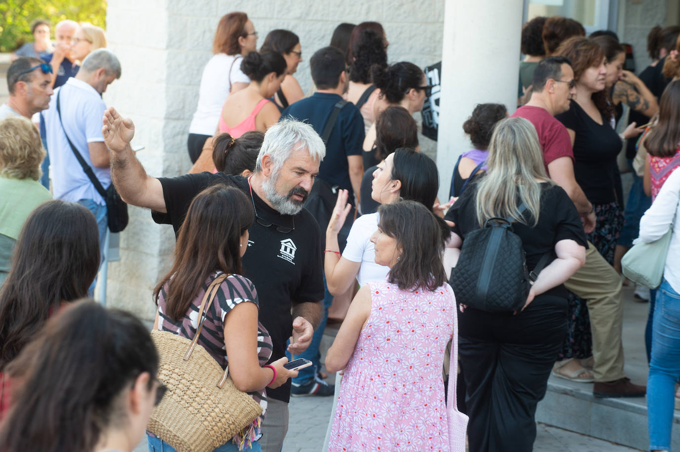 Las oposiciones a auxiliar educativo de 2023 en la Región de Murcia, en imágenes