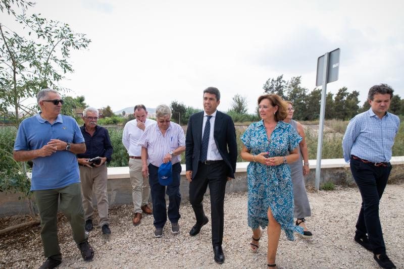 La visita del president de la Generalitat a la Vega Baja, en imágenes