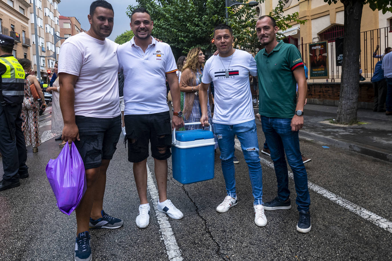 Las imágenes de los asistentes a la corrida de La Romería