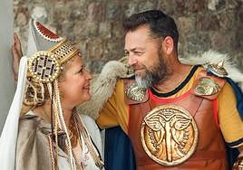 La princesa Himilce y el general Aníbal.