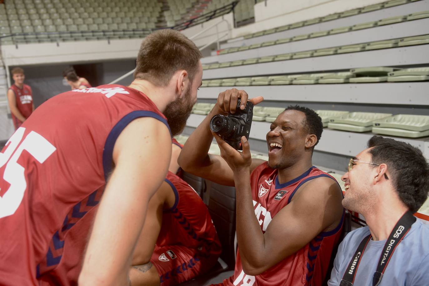 Las imágenes del &#039;Media Day&#039; del UCAM CB