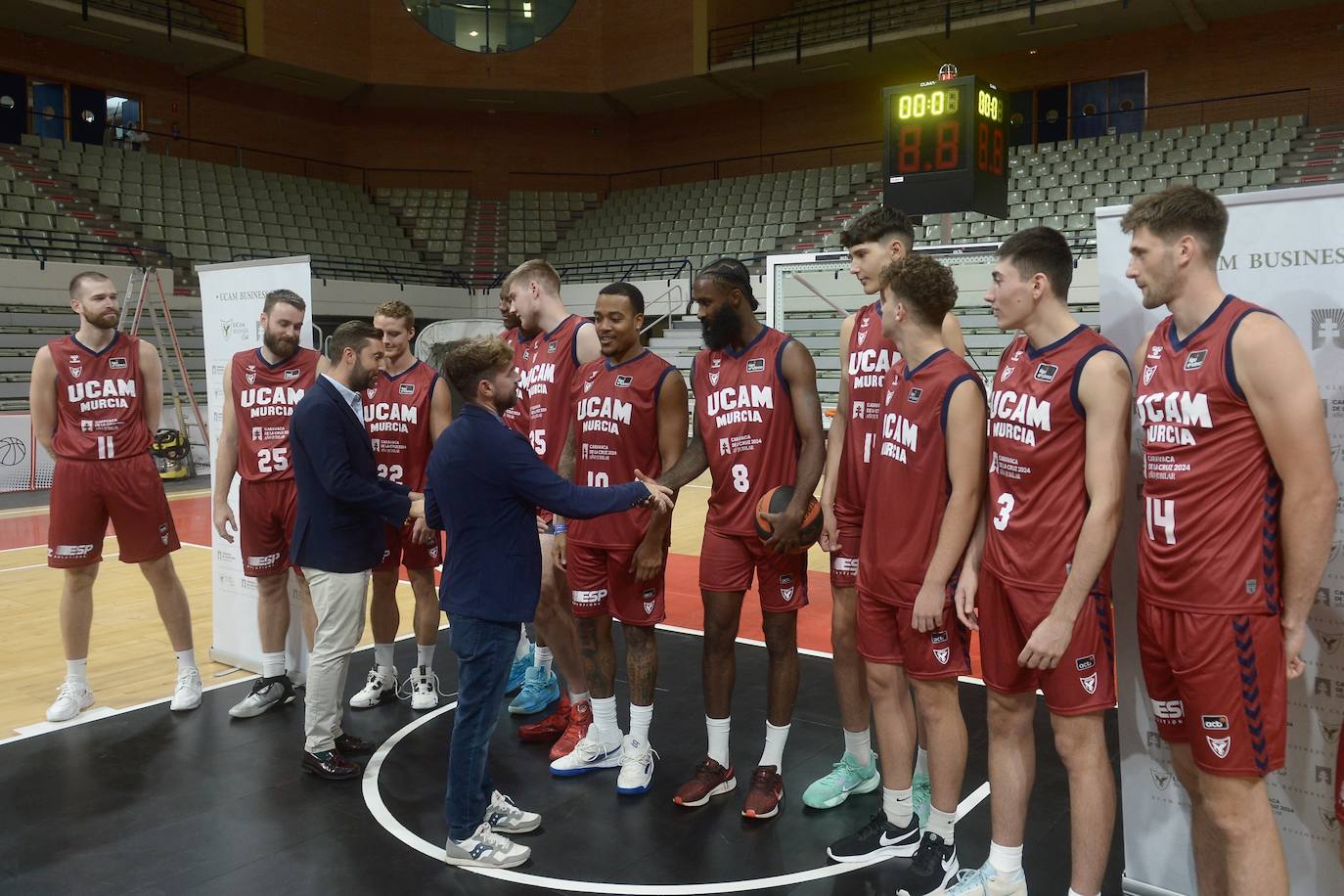 Las imágenes del &#039;Media Day&#039; del UCAM CB