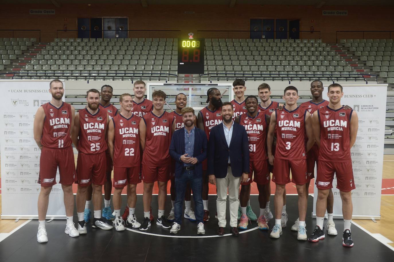 Las imágenes del &#039;Media Day&#039; del UCAM CB