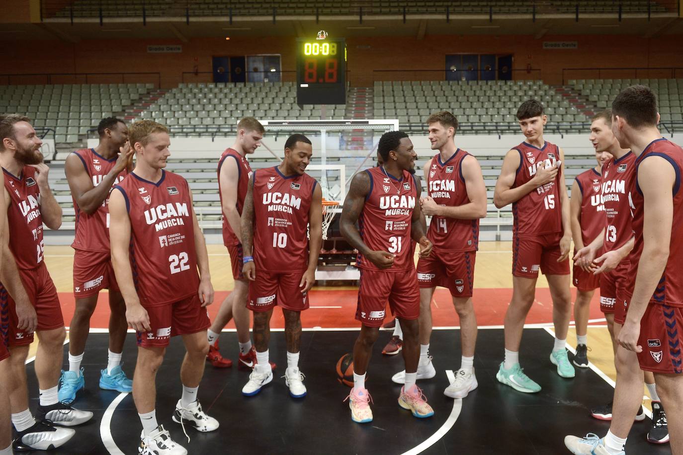 Las imágenes del &#039;Media Day&#039; del UCAM CB