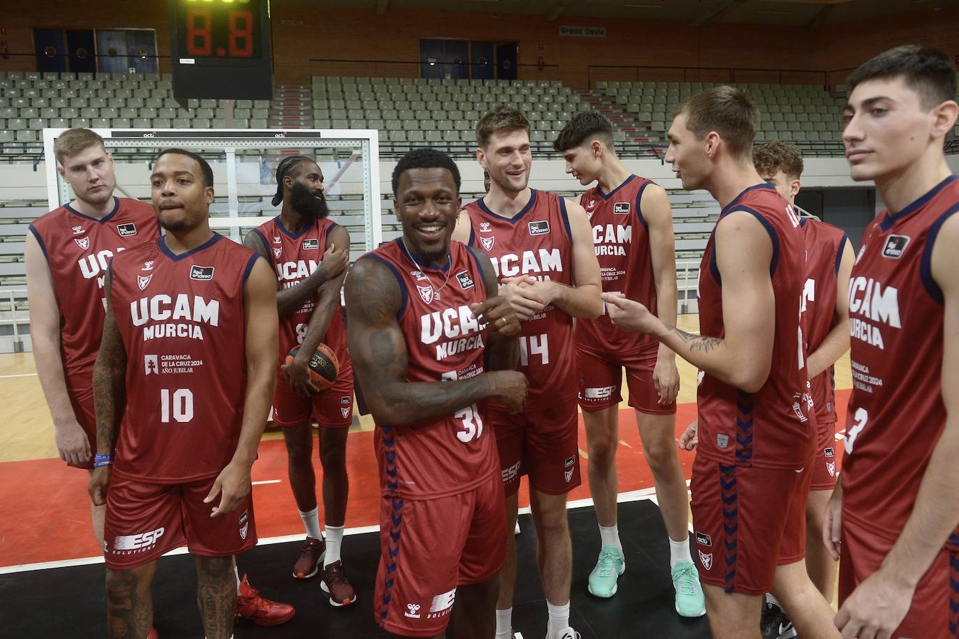 Las imágenes del &#039;Media Day&#039; del UCAM CB