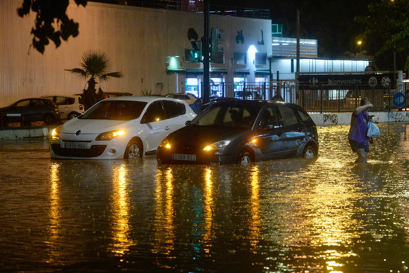 Los efectos de la lluvia en la Región de Murcia, en imágenes