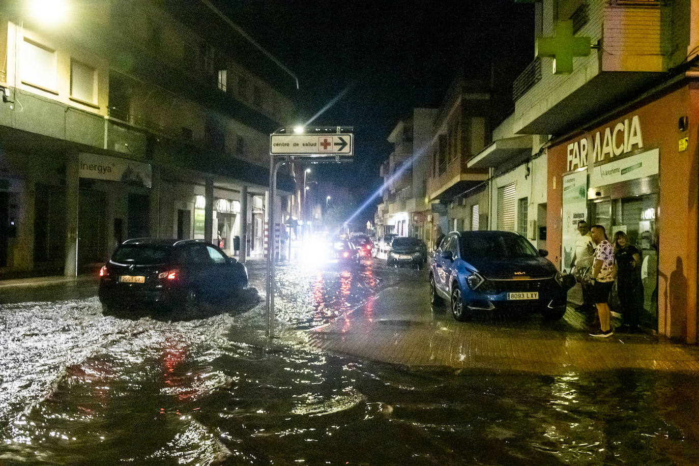 Los efectos de la lluvia en la Región de Murcia, en imágenes