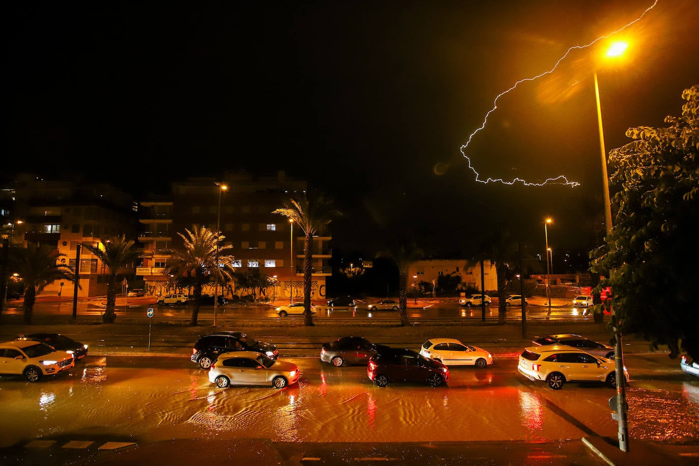 Los efectos de la lluvia en la Región de Murcia, en imágenes