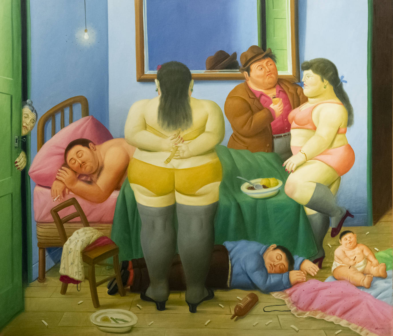 Las imágenes de la exposición de Fernando Botero en la Fundación Cajamurcia