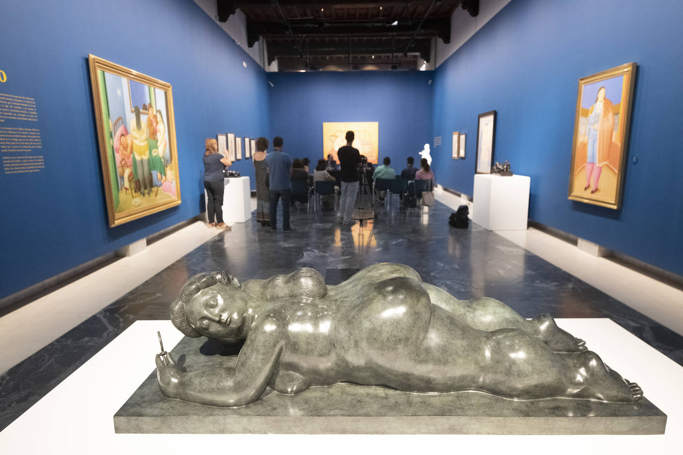 Las imágenes de la exposición de Fernando Botero en la Fundación Cajamurcia