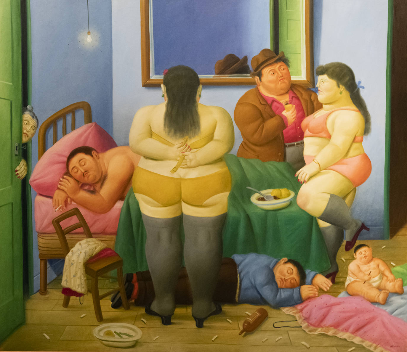 Las imágenes de la exposición de Fernando Botero en la Fundación Cajamurcia