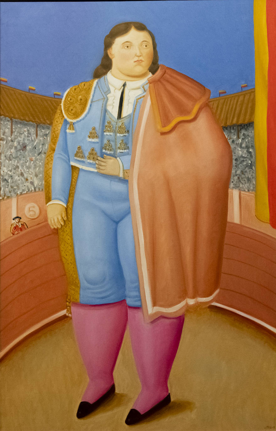 Las imágenes de la exposición de Fernando Botero en la Fundación Cajamurcia