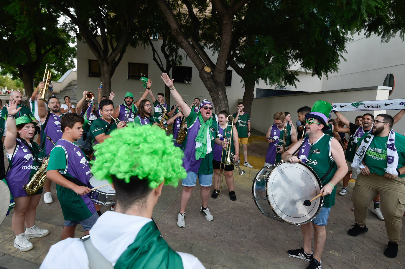 La derrota del UCAM Murcia ante Unicaja en las semifinales de la Supercopa, en imágenes