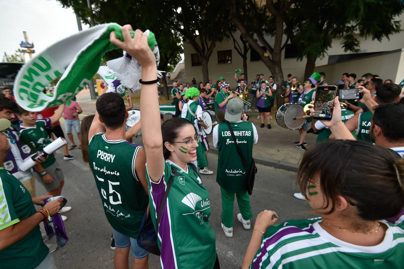La derrota del UCAM Murcia ante Unicaja en las semifinales de la Supercopa, en imágenes