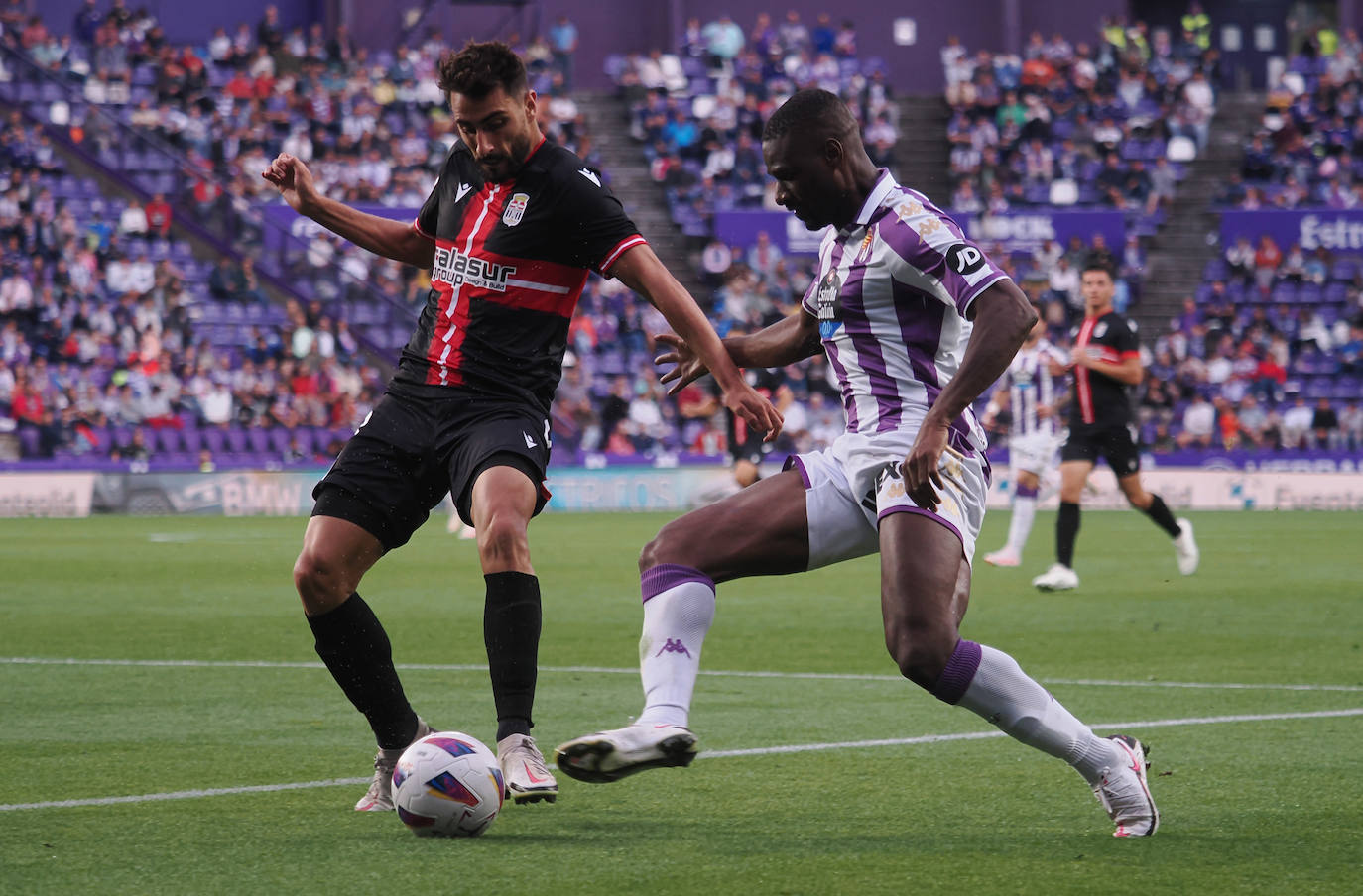 La derrota del Cartagena en Valladolid, en imágenes