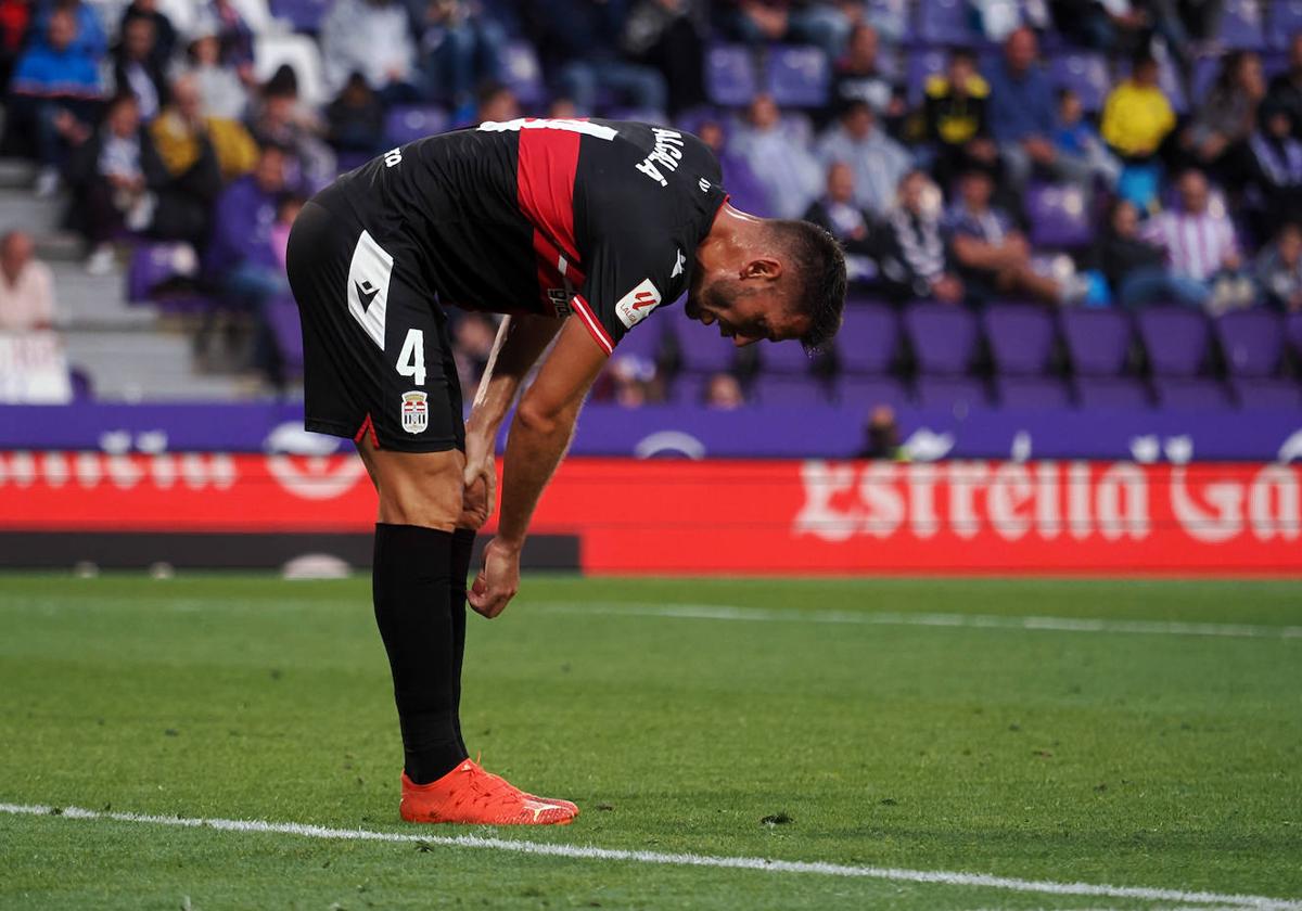 La derrota del Cartagena en Valladolid, en imágenes