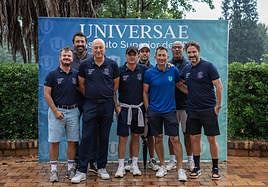 Algunos de los invitados al primer Torneo Universae, en Ovideo.