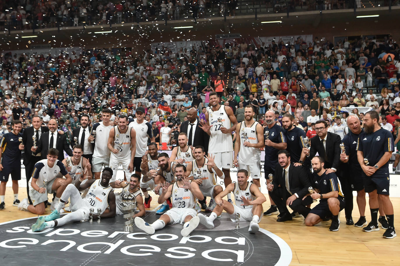 Las imágenes de la final de la Supercopa Endesa