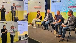 Imágenes de la apertura de la jornada y de la mesa redonda.