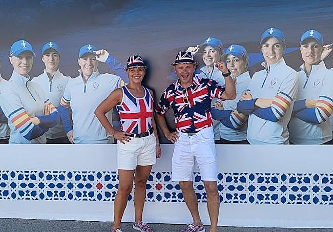 Asistentes a la primera jornada de la Solheim Cup.