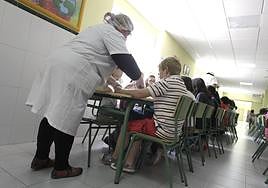 Imagen de archivo de un comedor escolar.