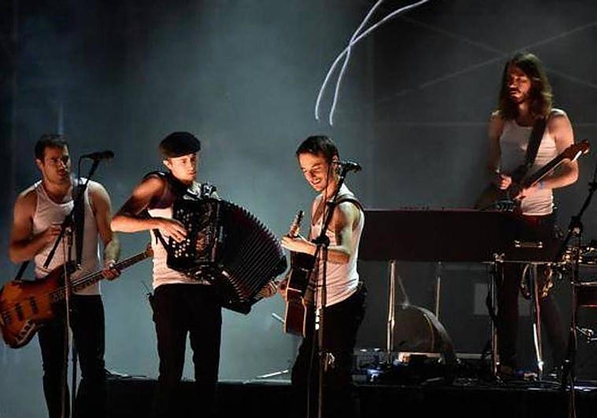 Imagen de archivo de La M.O.D.A en concierto, en Murcia.