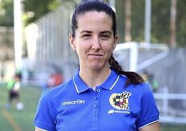 Loli Martínez Madrona, en el campo de La Flota (Murcia).