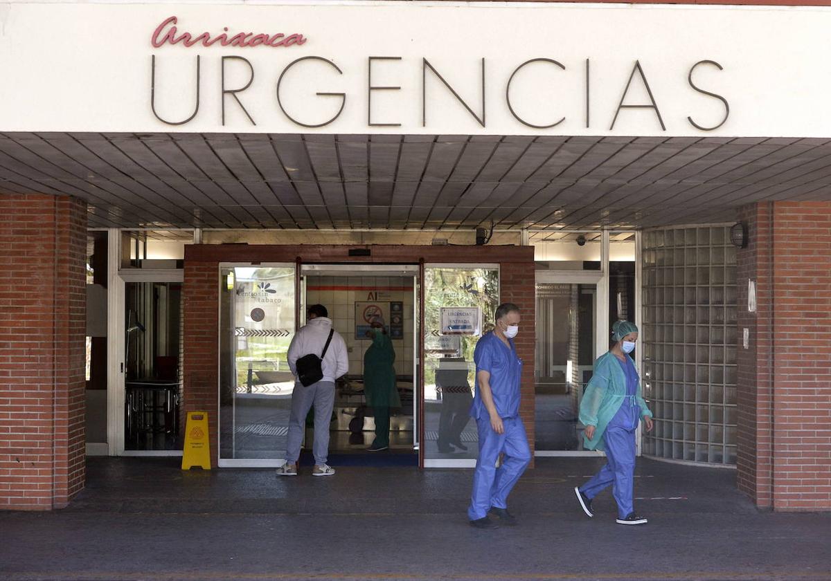 Entrada a Urgencias de La Arrixaca, en una foto de archivo.