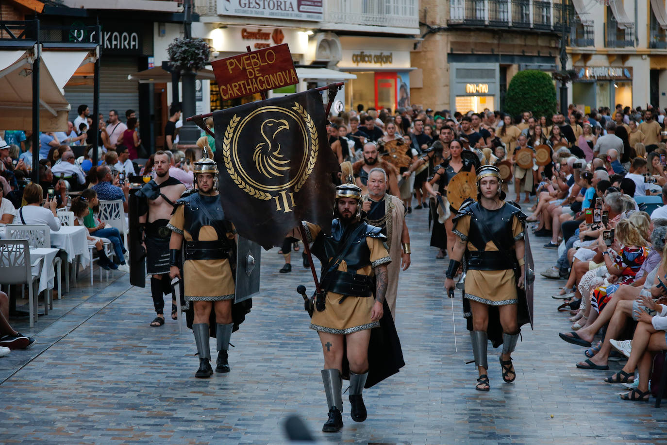 El gran desfile de Carthagineses y Romanos de Cartagena, en imágenes