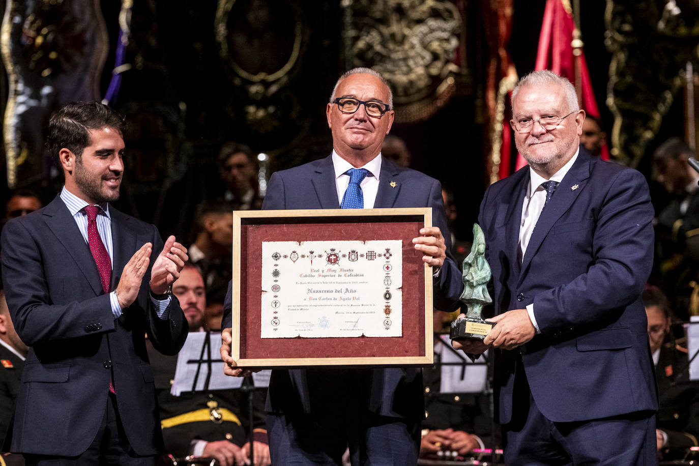 La gala de entrega de las distinciones nazarenas de Murcia, en imagénes