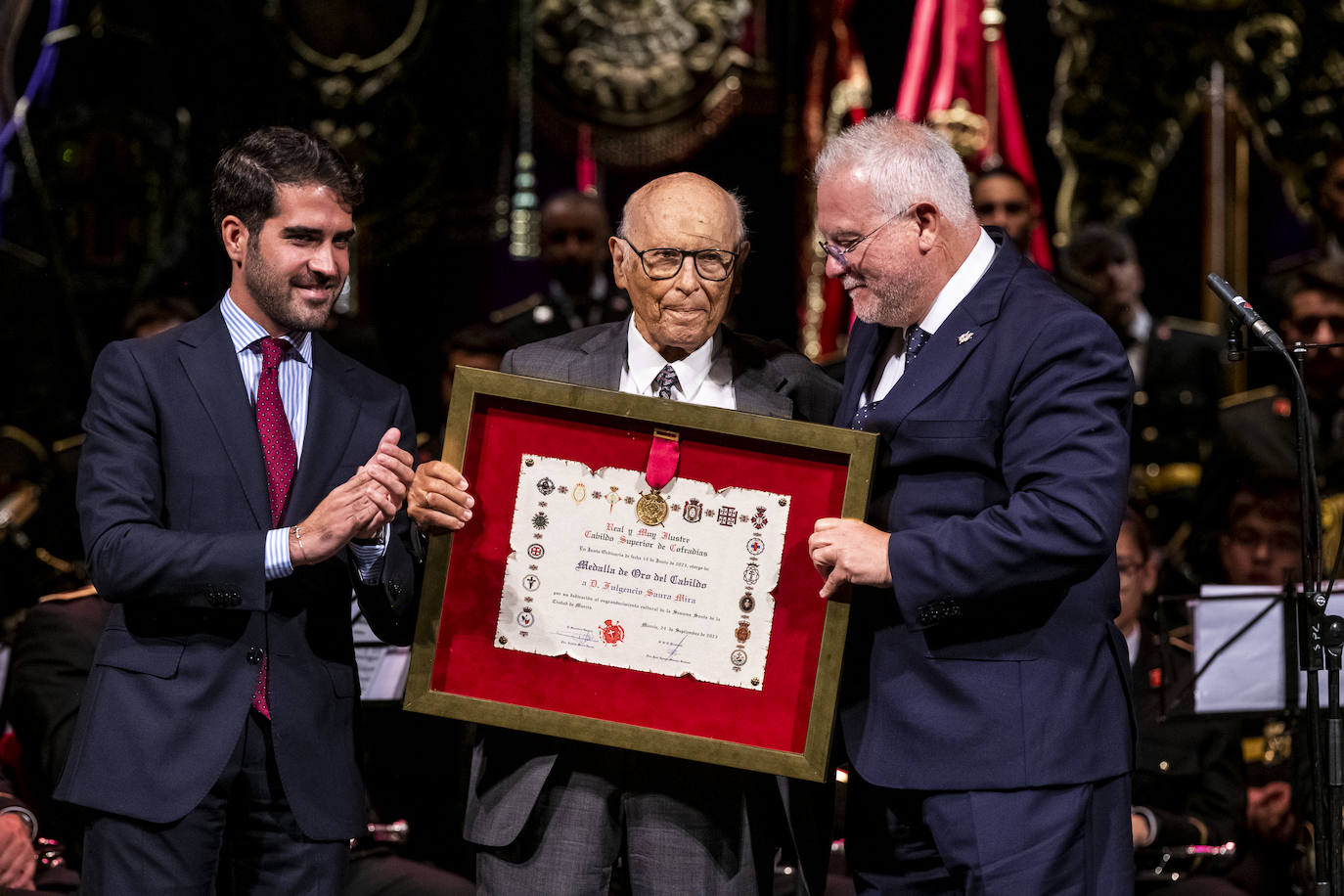 La gala de entrega de las distinciones nazarenas de Murcia, en imagénes