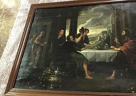 'La cena de Emaús' está expuesta en el Museo de Arte Sacro de Orihuela.