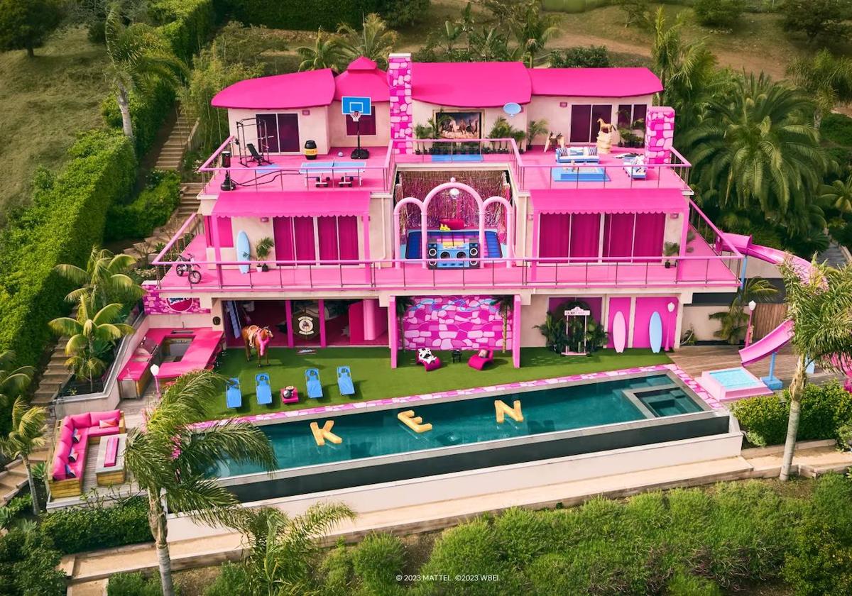 La Dreamhouse de Barbie en Malibú.