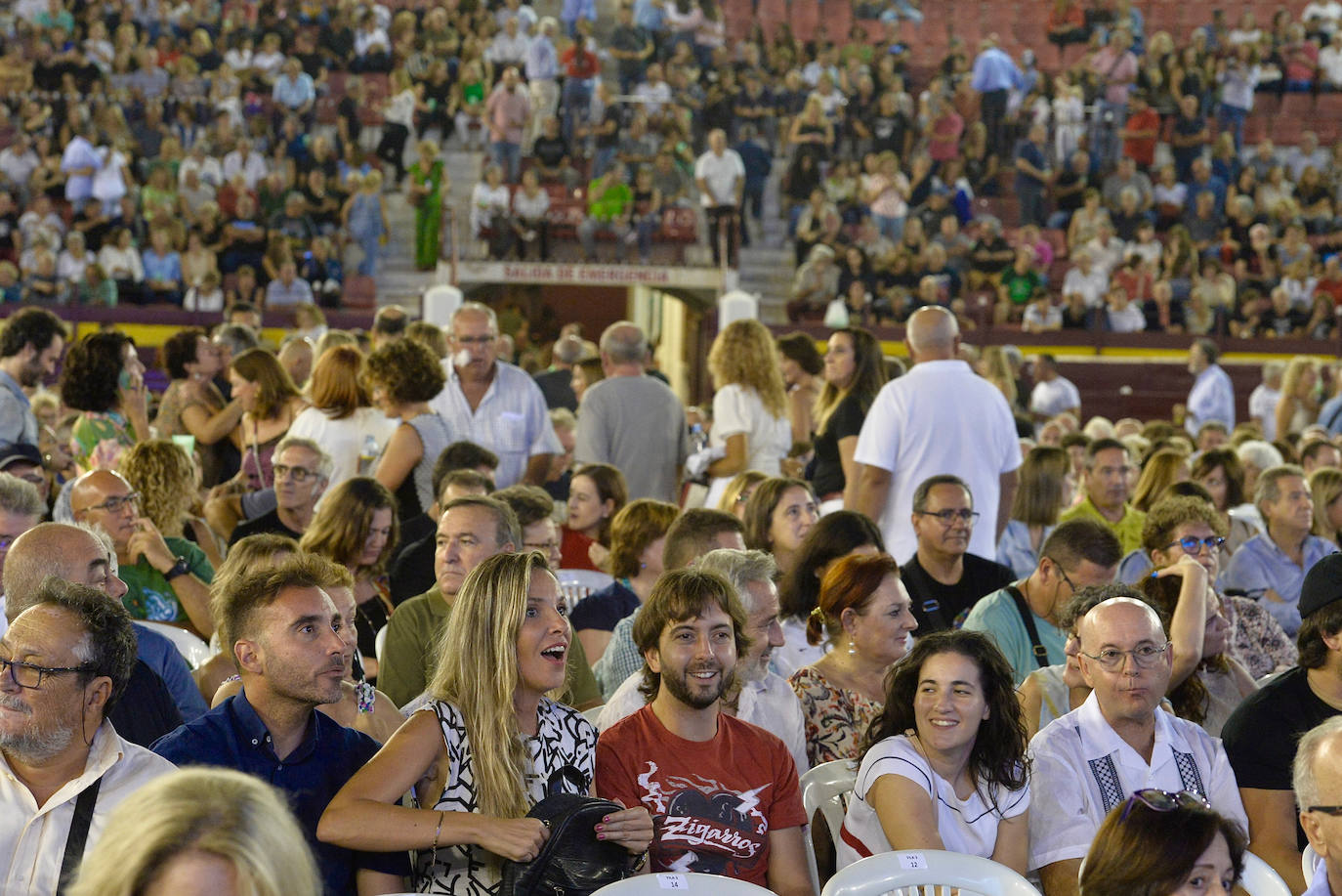 El concierto de Miguel Ríos en la Plaza de Toros de Murcia