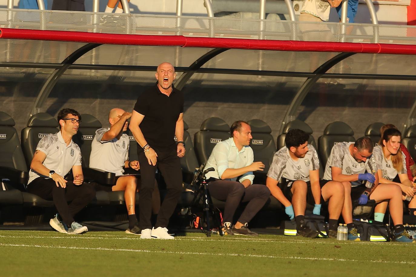 El empate del Cartagena frente al Amorebieta, en imágenes