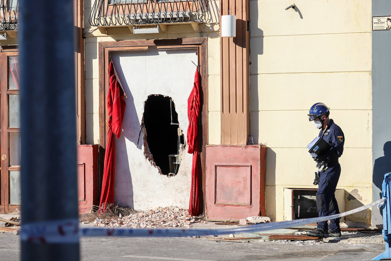 La Policía Científica ya trabaja en la &#039;zona cero&#039;