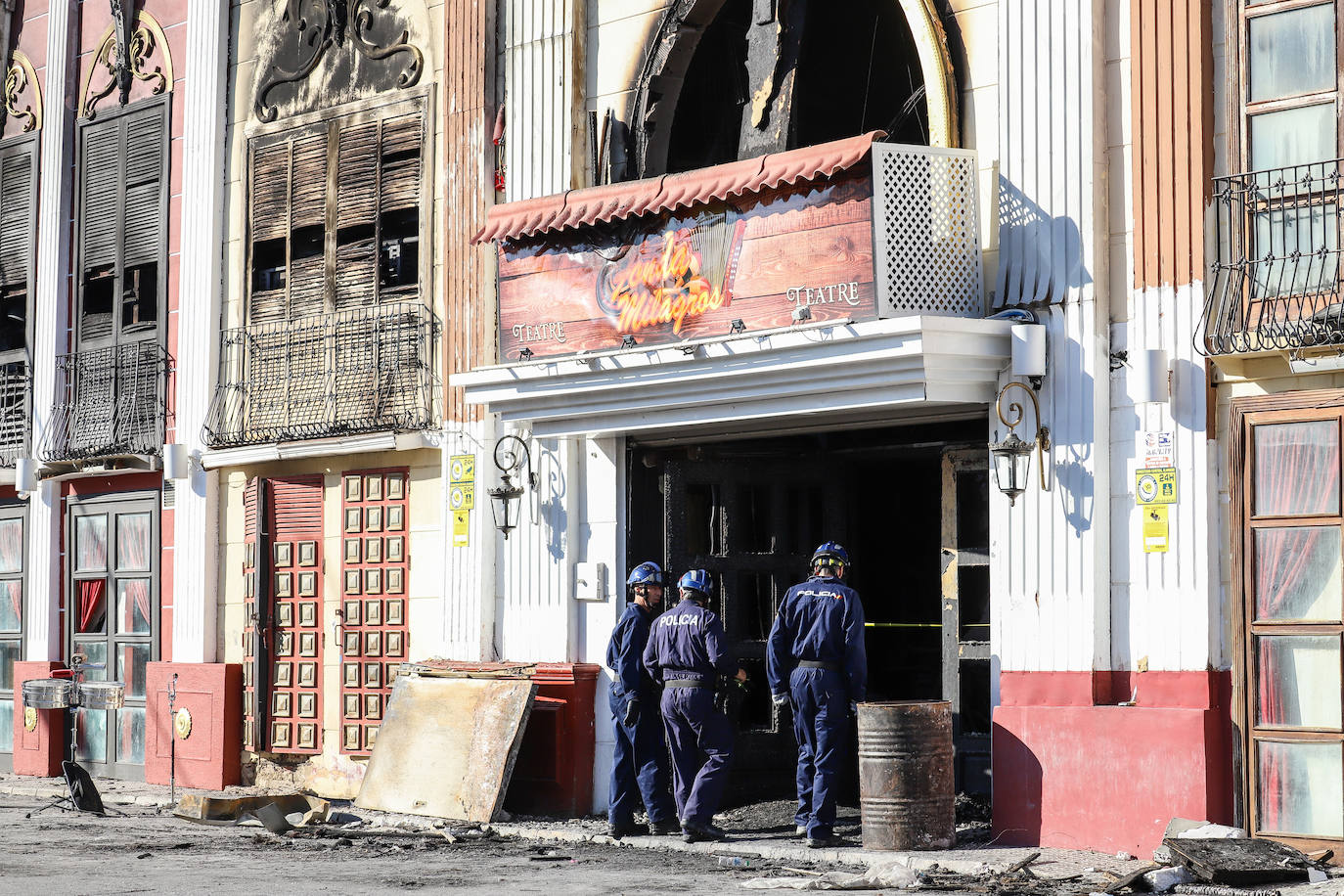 La Policía Científica ya trabaja en la &#039;zona cero&#039;