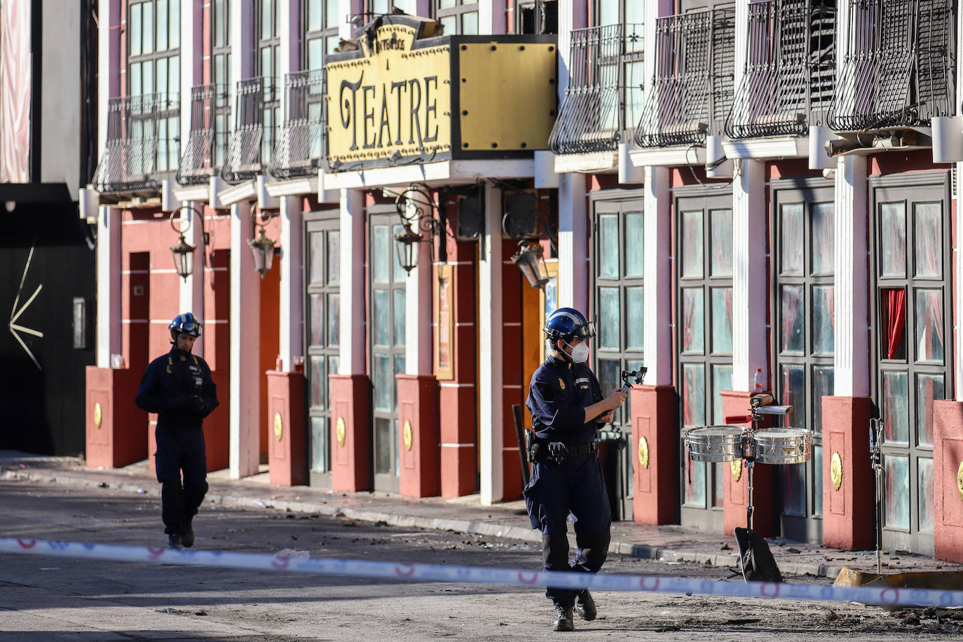 La Policía Científica ya trabaja en la &#039;zona cero&#039;