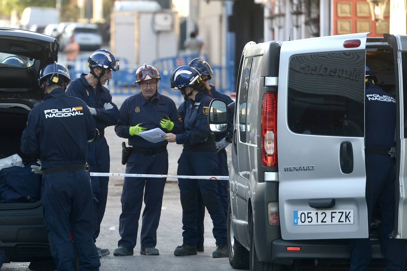 La Policía Científica ya trabaja en la &#039;zona cero&#039;