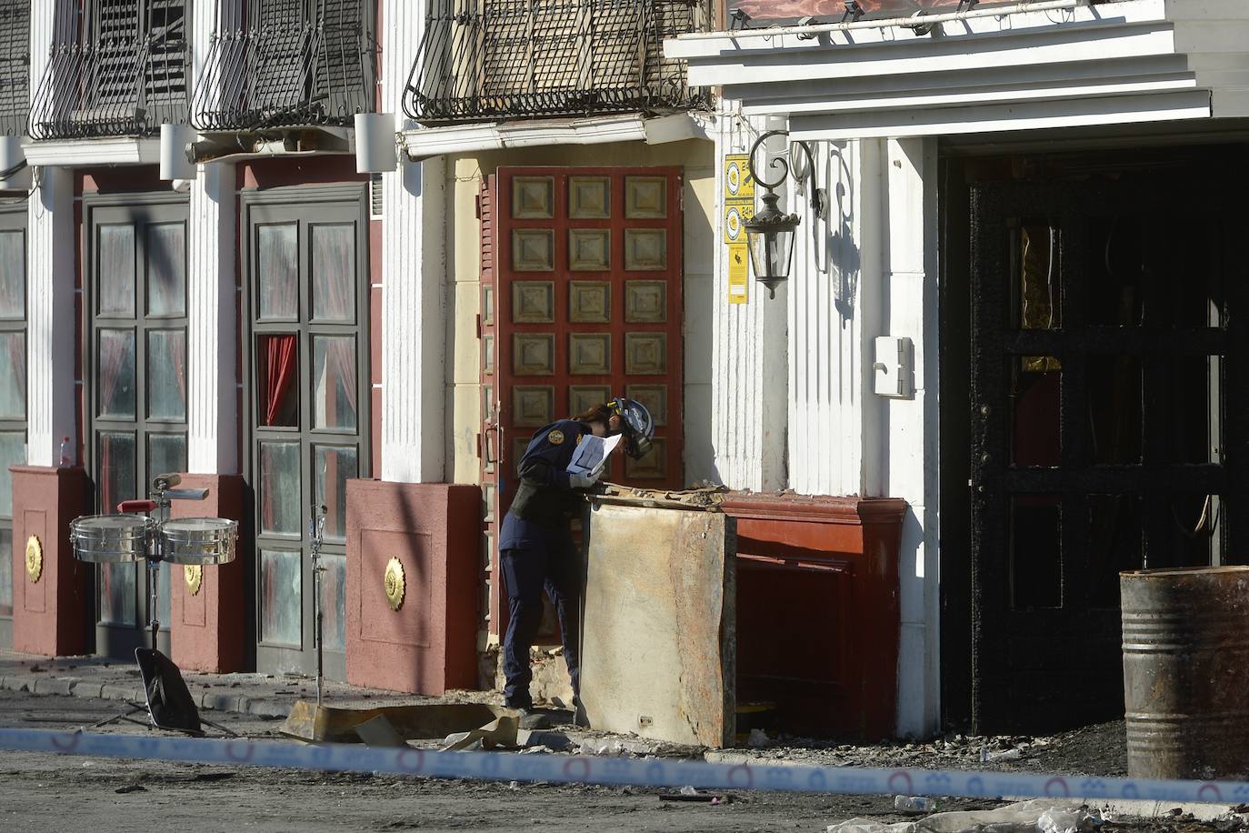 La Policía Científica ya trabaja en la &#039;zona cero&#039;