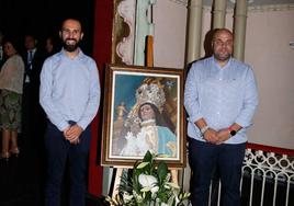 Los nuevos clavarios, Pedro Javier Ortega Navarro y Pedro José Muñoz Martínez.
