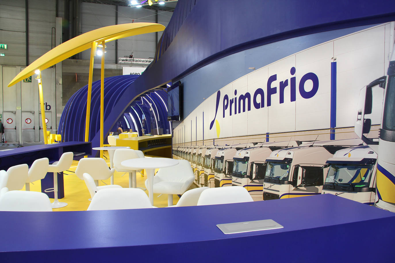 El estand de Primafrio en la feria Fruit Attraction, en imágenes