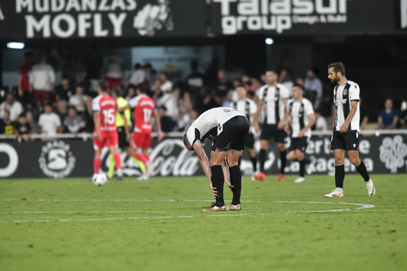 La derrota del Cartagena frente al Espanyol, en imágenes