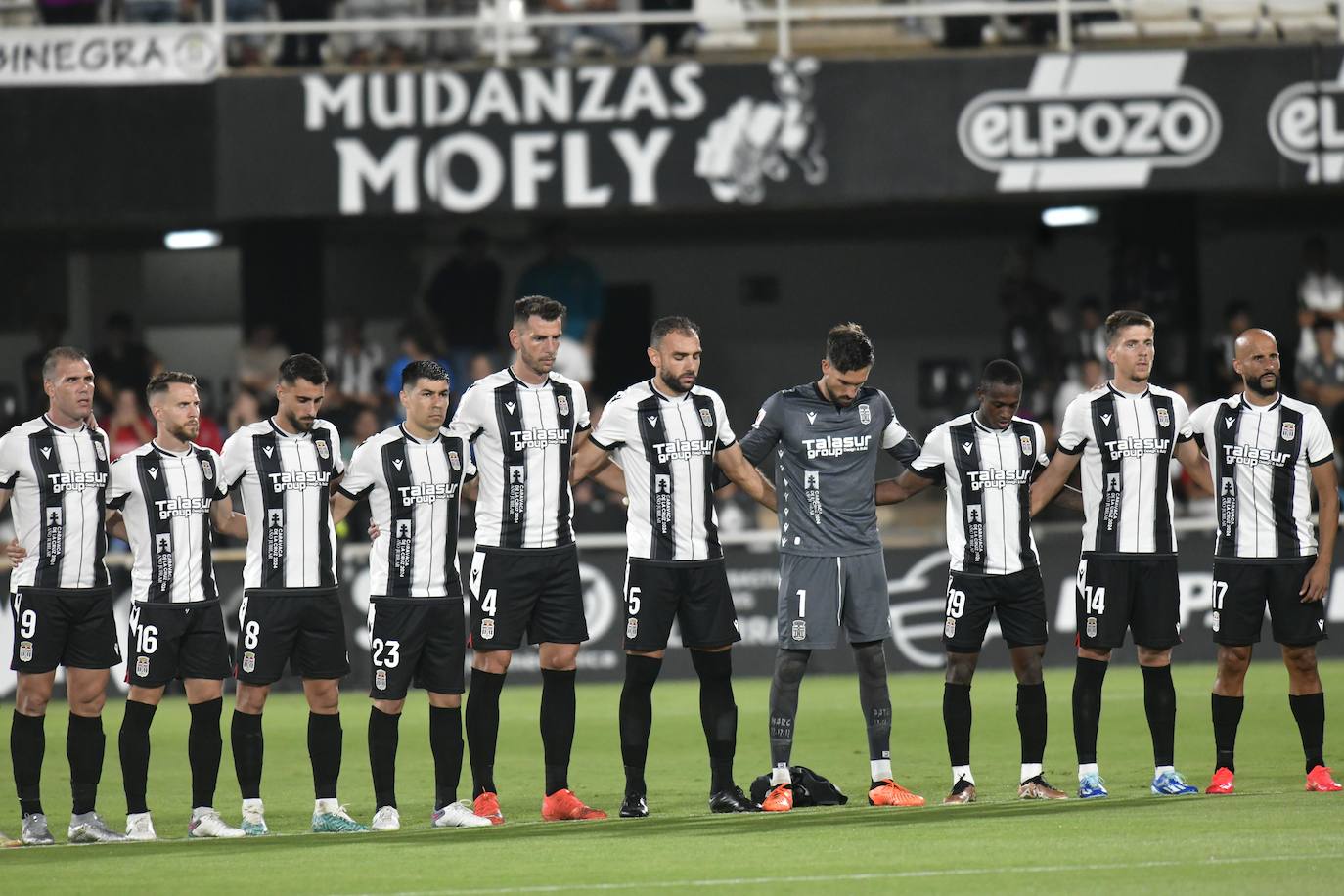 La derrota del Cartagena frente al Espanyol, en imágenes