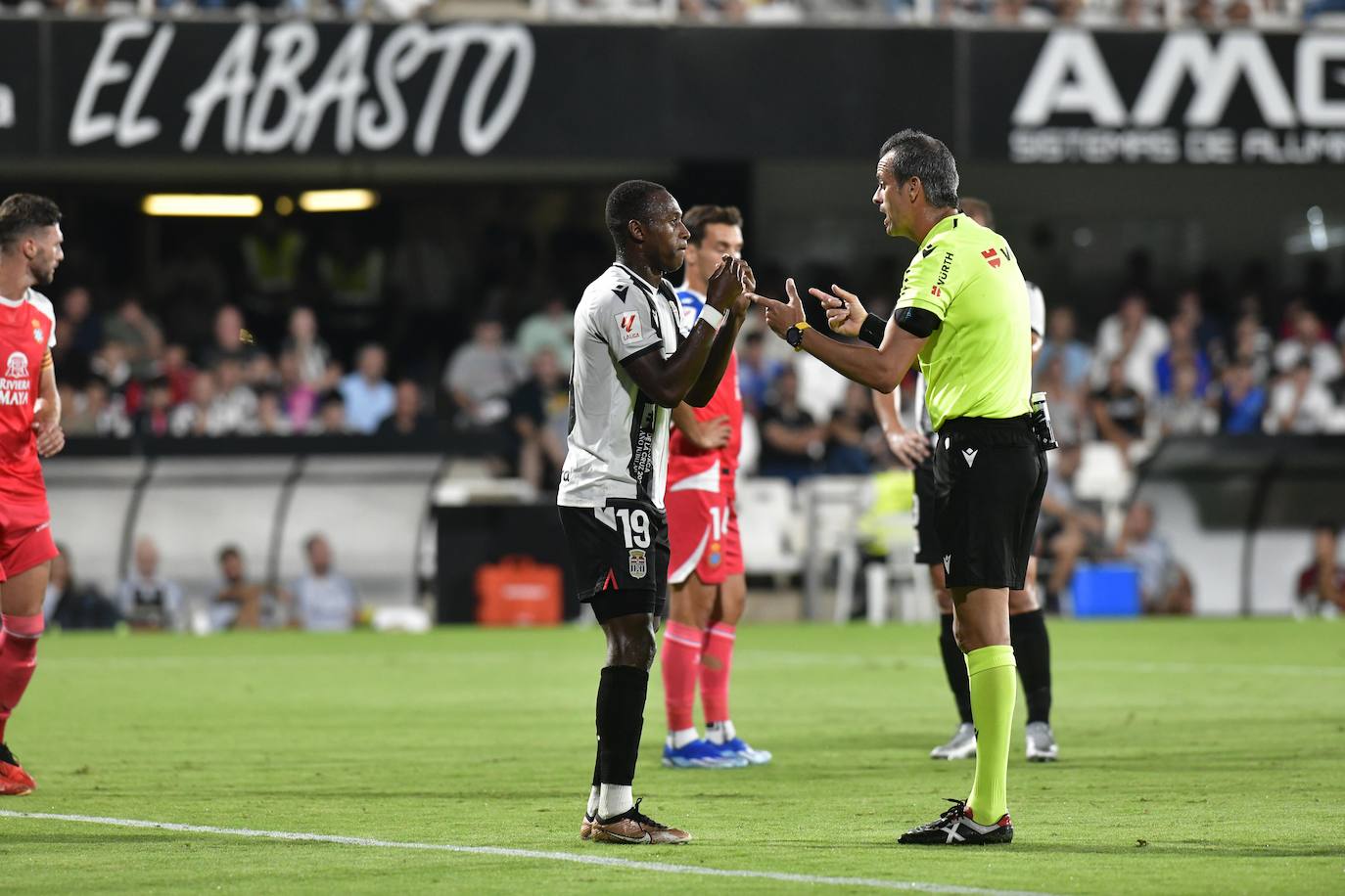 La derrota del Cartagena frente al Espanyol, en imágenes