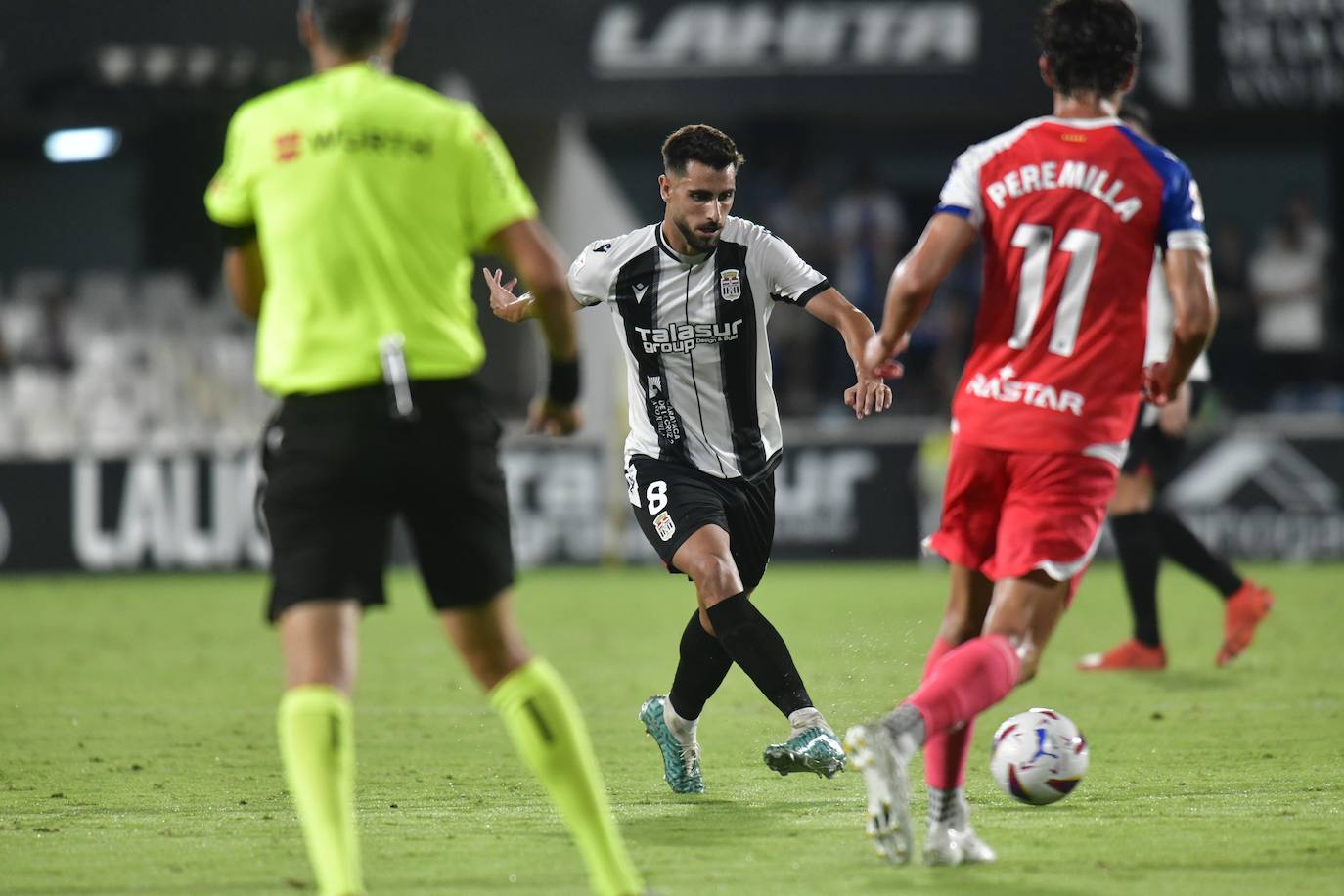 La derrota del Cartagena frente al Espanyol, en imágenes