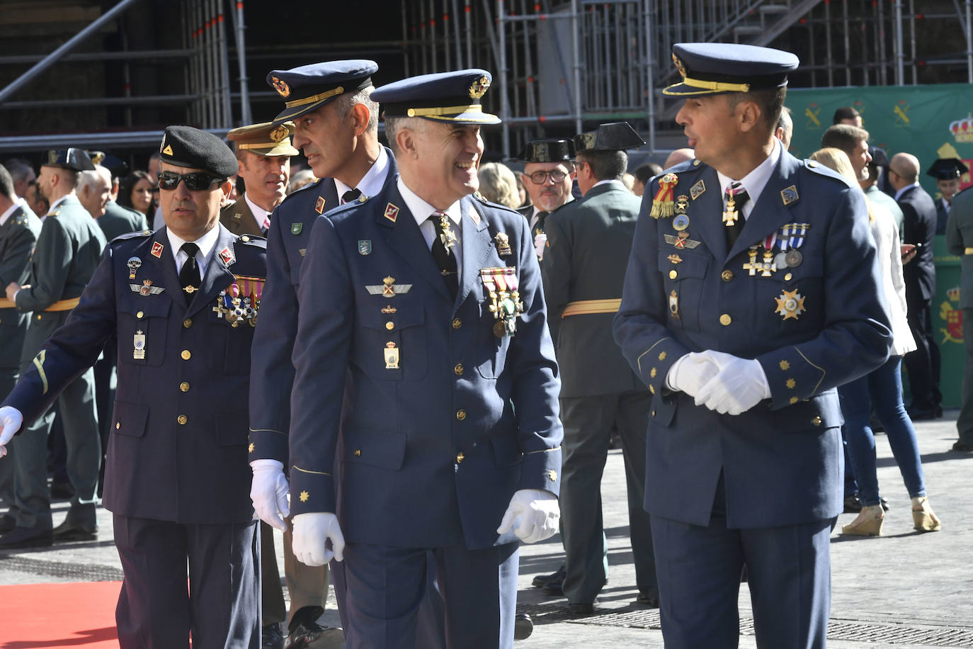 La Guardia Civil celebra la festividad de la Virgen del Pilar en Murcia