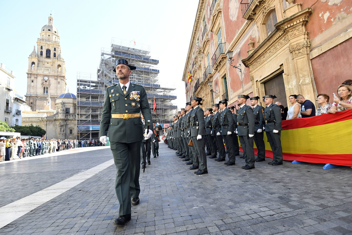 La Guardia Civil celebra la festividad de la Virgen del Pilar en Murcia