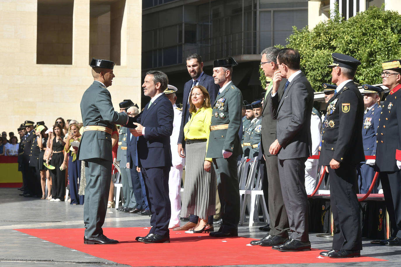 La Guardia Civil celebra la festividad de la Virgen del Pilar en Murcia